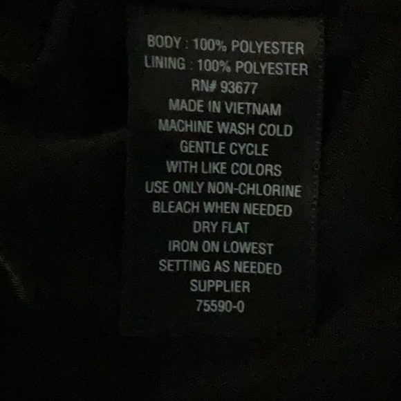 Worthington Black Garment - Picture 6 of 11